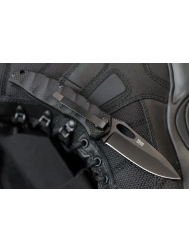 Нож складной Hero 440C Black | Kizlyar Supreme
