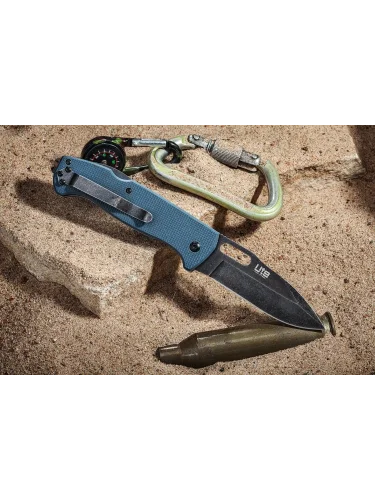 Нож Ute 440C BlackWash Blue-Gray | Kizlyar Supreme