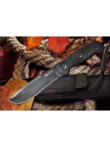 Нож Vendetta AUS-8 Black Titanium | Kizlyar Supreme