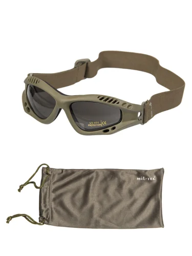 Очки Commando Olive Smoke 15615301 | Mil-tec