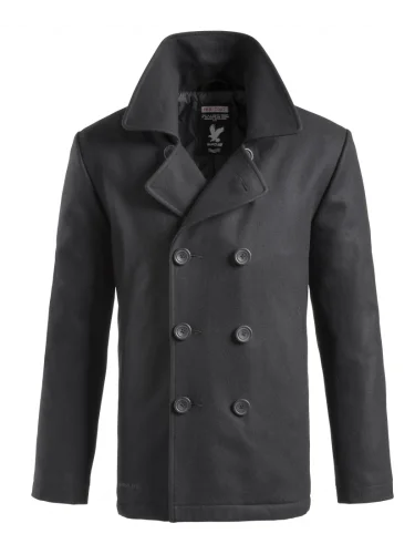 Пальто PEA COAT Black | Surplus