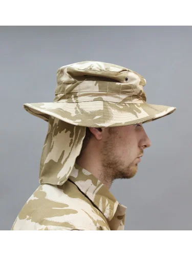 Панама с защитой шеи Desert DPM