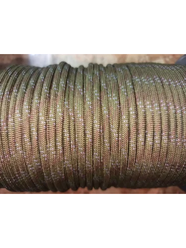 Паракорд №24 КМФ Лес - 4мм | МегаКорд