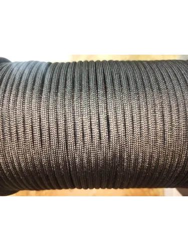 Паракорд №28 Черный - 4мм | МегаКорд