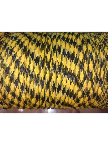 Паракорд №13 Черно-желтый - 4мм | МегаКорд