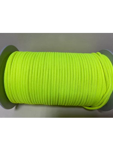 Паракорд №38 Неон желтый - 4мм | МегаКорд