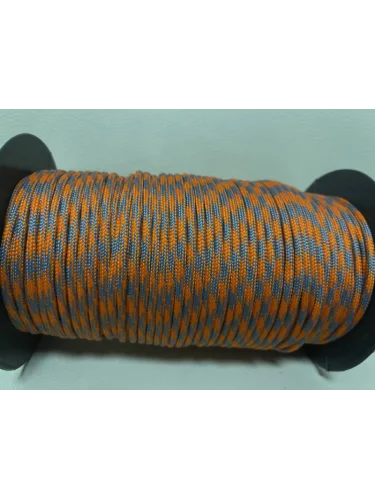 Паракорд №22 КМФ оранжевый - 4мм | МегаКорд