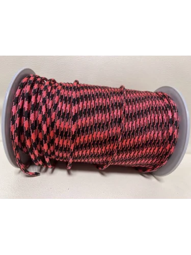 Паракорд №32 Черно-малиновый - 4мм | МегаКорд