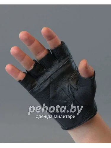 Перчатки беспалые BIKER 12517002 Black | Mil-tec