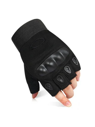 Перчатки тактические беспалые Black | Oakley