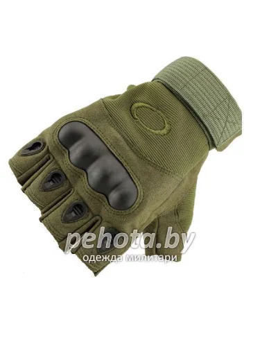 Перчатки тактические беспалые Olive | Oakley