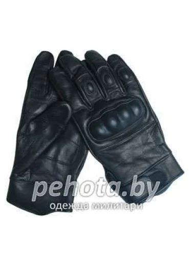 Перчатки TACTICAL LEATHER 12504102 Black | Mil-tec