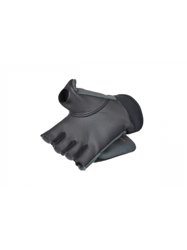 Перчатки-варежки ветрозащитные HELIUM DG Dark Grey/Black | Norfin