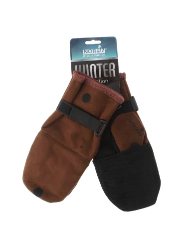 Перчатки-варежки Windproof 75 Brown | Norfin
