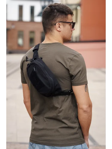 Поясная сумка Bandicoot Black | Army stroll