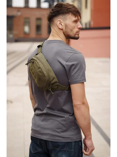 Поясная сумка Bandicoot Olive green | Army stroll