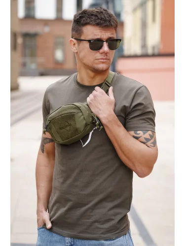 Поясная сумка Possum Olive green | Army stroll