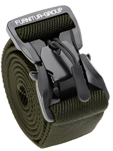 Ремень тактический "Магнит" Оливковый/Черный 38мм | Zubr