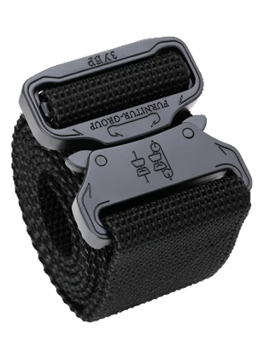 Ремень тактический "Зубр" Черный/Black 45мм | Zubr