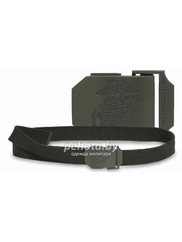 Ремень "USMC" 3,5x130см. Black MIL-TEC