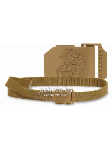 Ремень "USMC" 3,5x130см. Khaki MIL-TEC