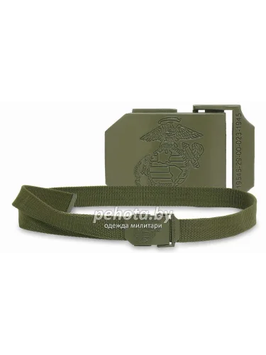 Ремень "USMC" 3,5x130см. Olive MIL-TEC