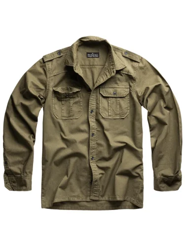 Рубашка 1/1 М65 Basic Shirt Olive | Surplus