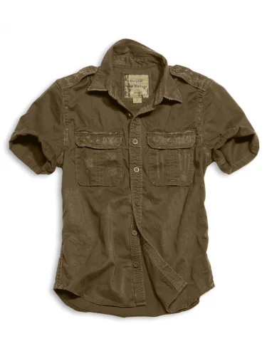 Рубашка 1/2 Raw Vintage Shirt Brown | Surplus
