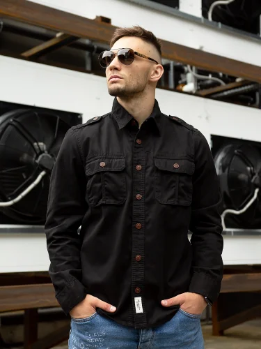 Рубашка 270 Black | Abercrombie & Fitch