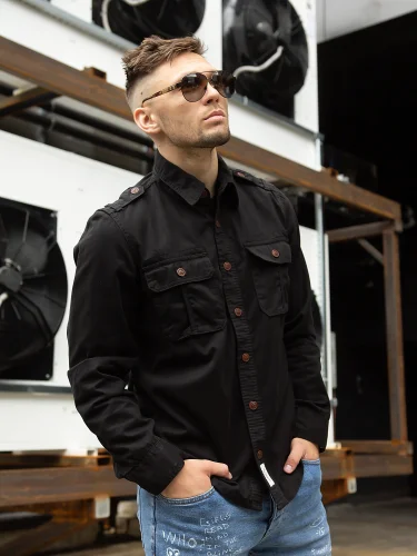 Рубашка 270 Black | Abercrombie & Fitch