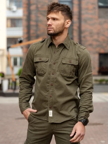 Рубашка Ranger 270 Olive | Admitted & Feeling