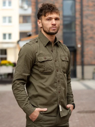 Рубашка Ranger 270 Olive | Admitted & Feeling