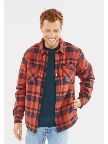 Куртка Darwin 3543 orange check | Vintage Industries