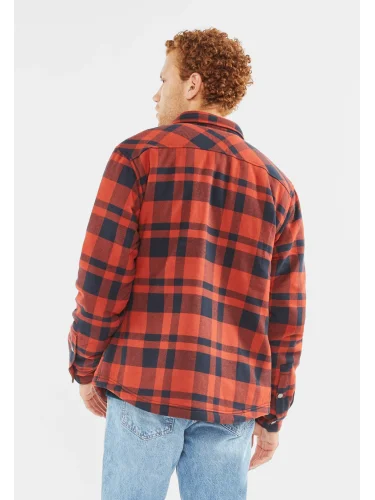 Куртка Darwin 3543 orange check | Vintage Industries