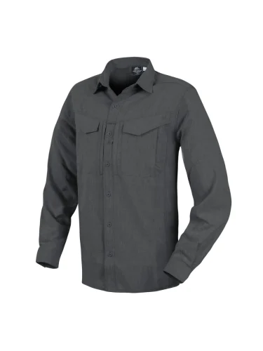 Рубашка Defender Mk2 Gentleman Shirt Black / Gray Melange | Helikon-Tex