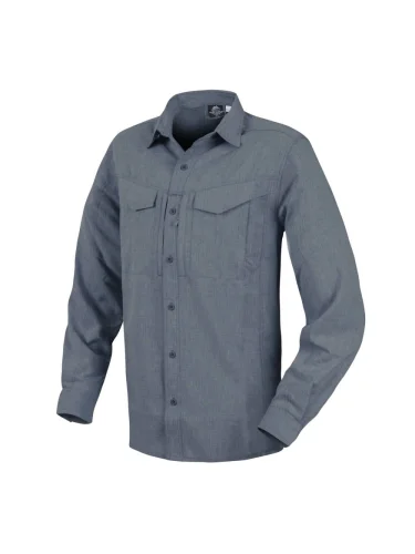 Рубашка Defender Mk2 Gentleman Shirt Melange Blue | Helikon-Tex