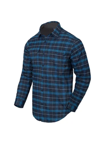 Рубашка GreyMan PN Blue Stonework Plaid | Helikon-Tex