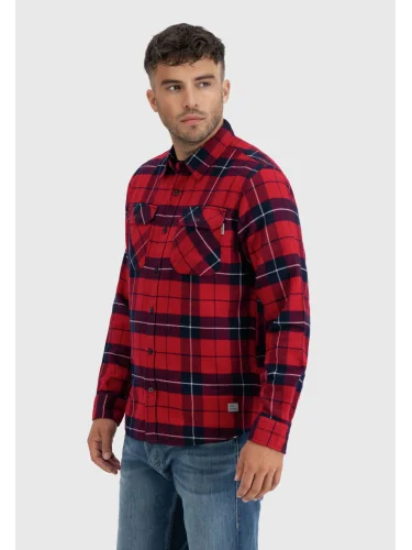 Рубашка Sem flannel 23104 red check-Sem | Vintage Industries