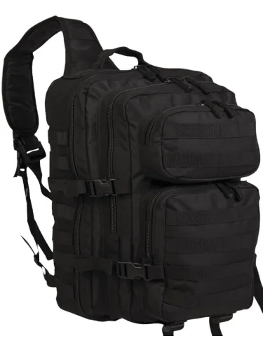 Рюкзак однолямочный Assault Pack LG Black | Mil-Tec
