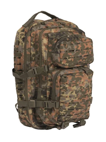 Рюкзак Тактический Assault Laser Cut Assault 40L Flecktarn | Mil-Tec