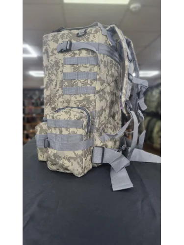 Рюкзак Тактический BL002 с разгрузкой ACU 55L | Lupu Gear