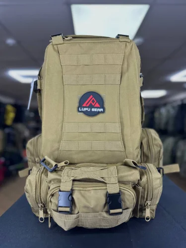Рюкзак Тактический BL002 с разгрузкой Coyote 55L | Lupu Gear