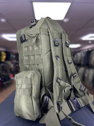 Рюкзак Тактический BL002 с разгрузкой Green 55L | Lupu Gear