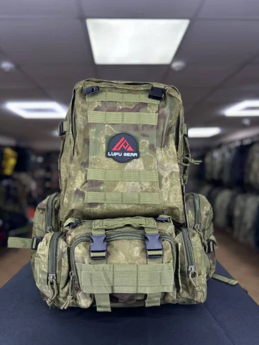 Рюкзак Тактический BL002 с разгрузкой МОХ 55L | Lupu Gear