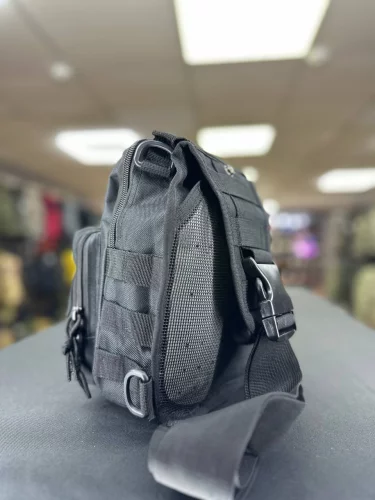 Рюкзак тактический BL050 One Strap Short Black 5L | Lupu Gear