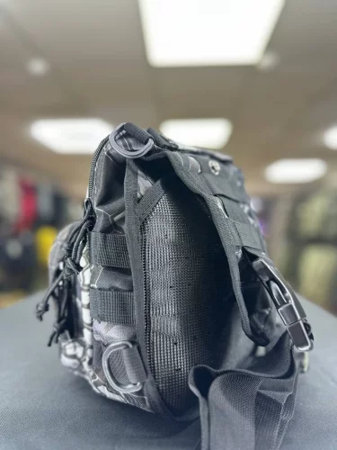 Рюкзак тактический BL050 One Strap Short Phyton Black 5L | Lupu Gear