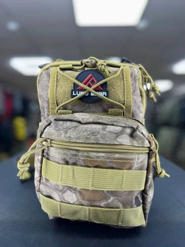 Рюкзак тактический BL050 One Strap Short Phyton Brown 5L | Lupu Gear