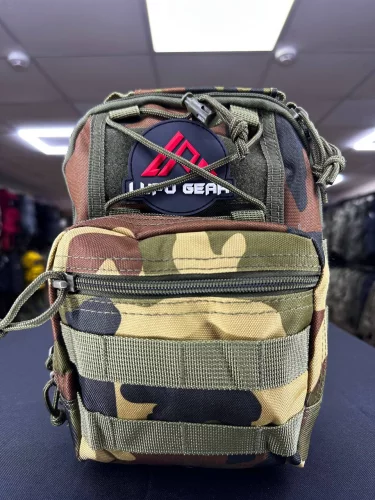 Рюкзак тактический BL050 One Strap Short Woodland 5L | Lupu Gear