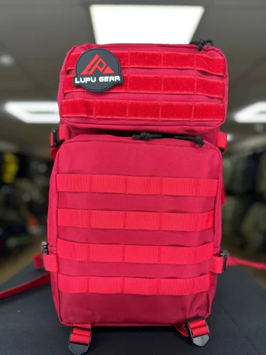 Рюкзак Тактический BL090С Red/black 45L | Lupu Gear