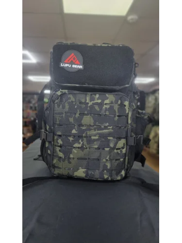 Рюкзак Тактический BL130 Laser Cut Black multicam 45L | Lupu Gear